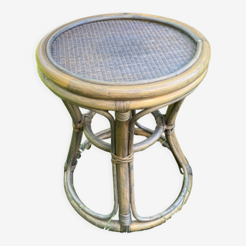 Rattan stool