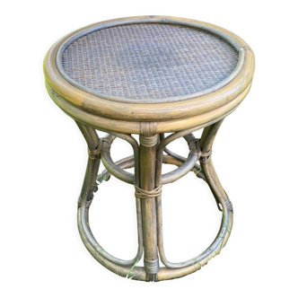 Rattan stool