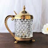 Candy box glass and brass