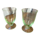 Deux verres en ouraline