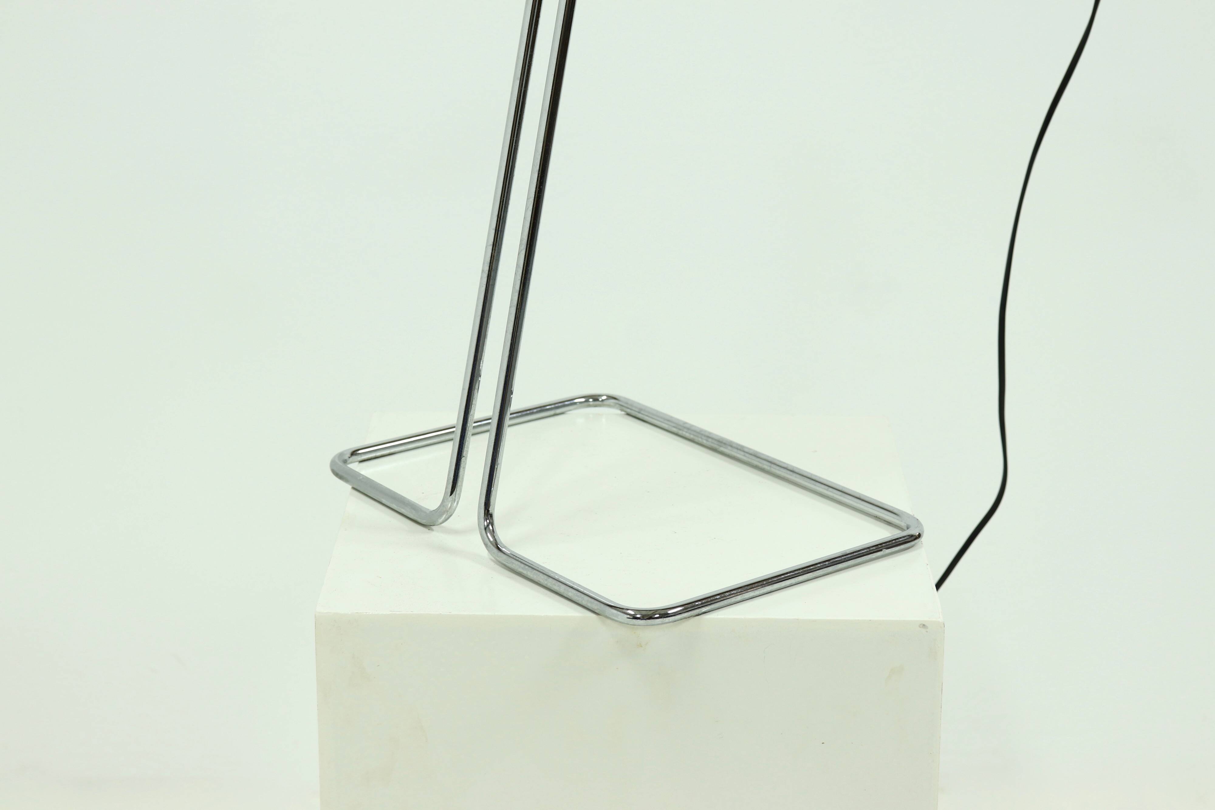 Lampe à contrepoids en acier chromé par Abo Randers Danemark 1970