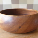 Wooden salad bowl