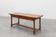 Rustic 19th century oak dinner table with drawers opening laterally, France