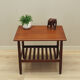 Teak coffee table, Danish design, 1970s, manufacturer: Vitzè
