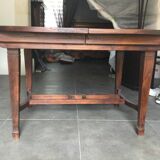 Colonial Oval Table in Solid Teak with extension