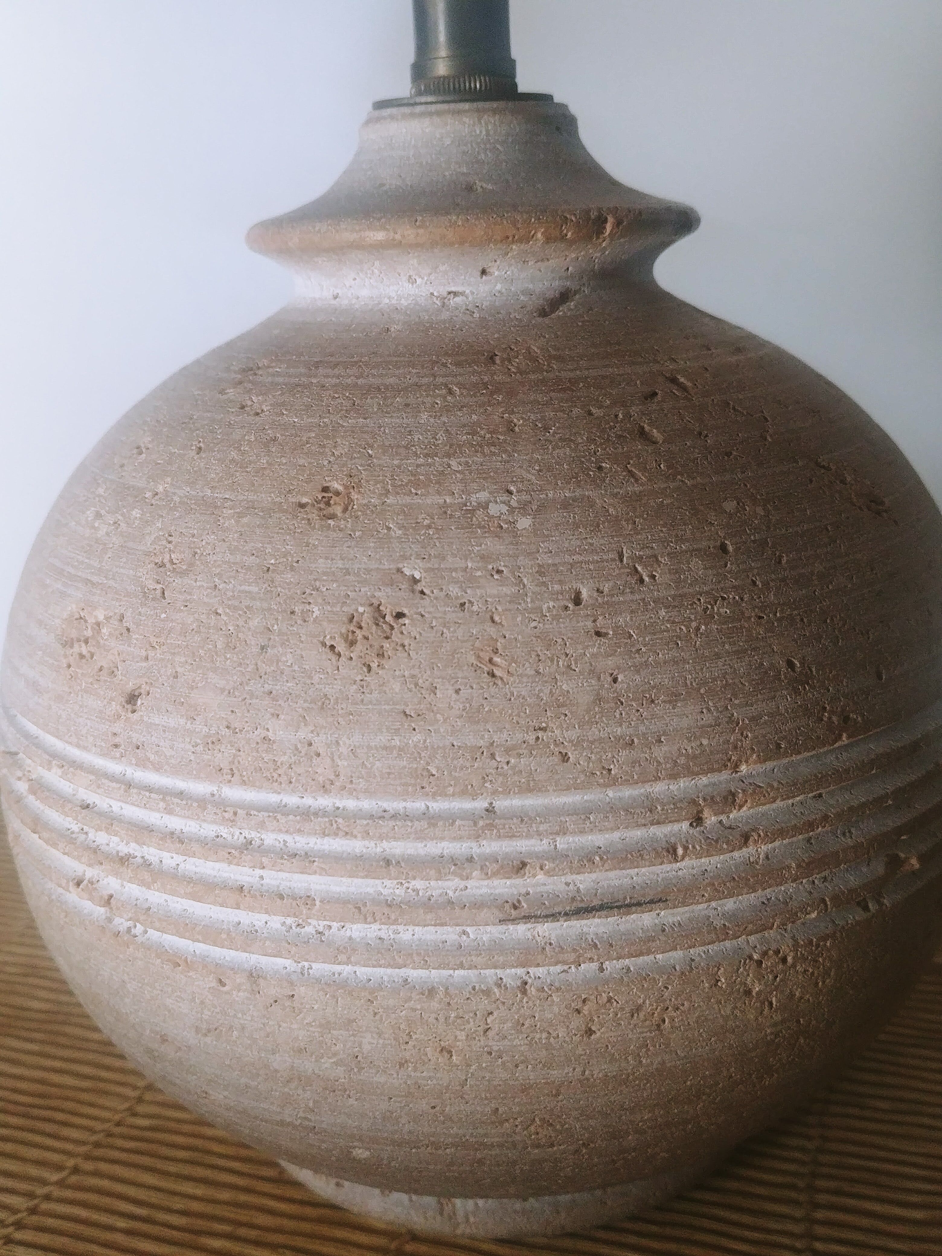 Stone lamp