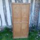Parisian style display cabinet with 2 doors and 3 shelves in Luxembourg green.