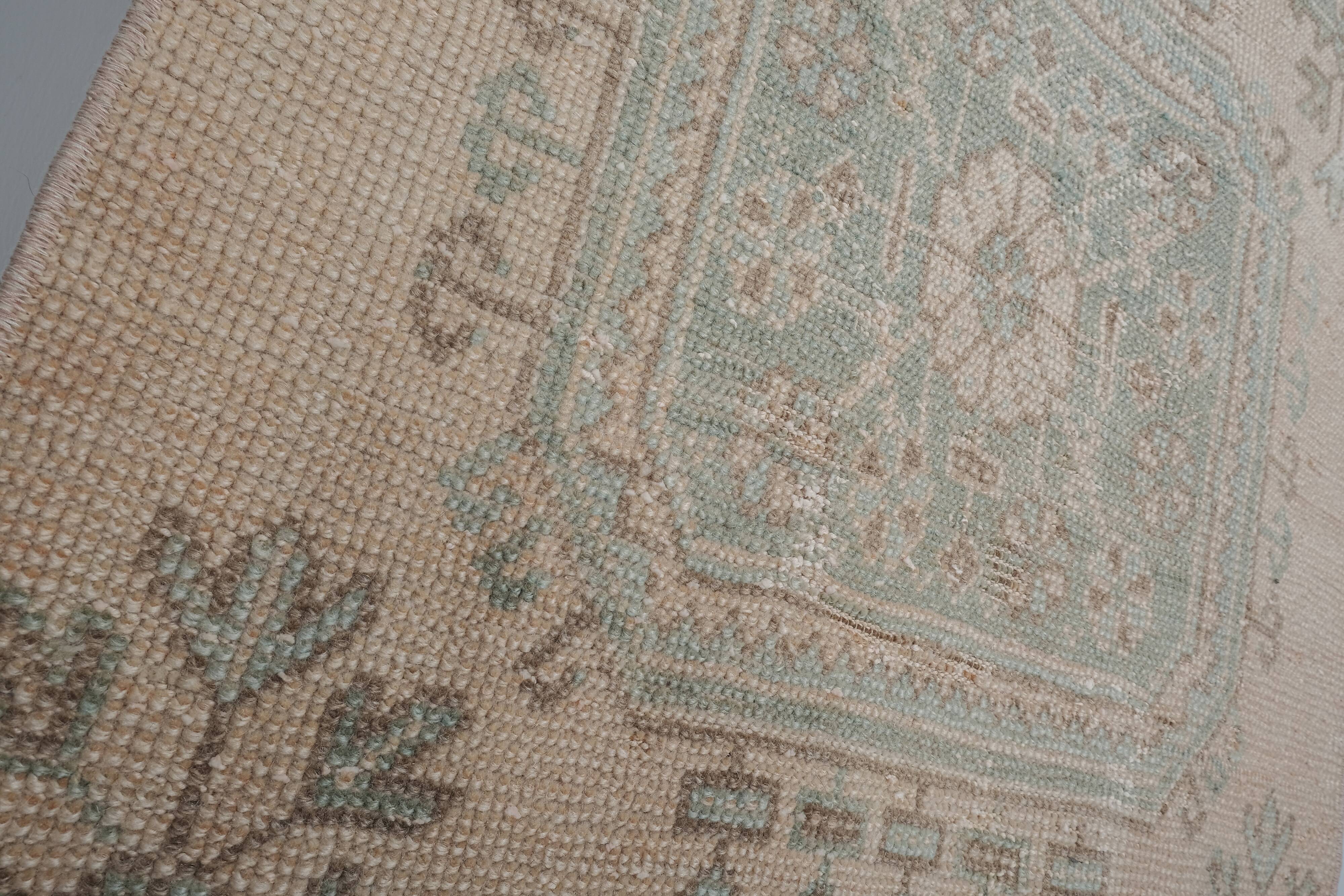 Mid Century Nomadic Wool Anatolian Hall Kilim Runner, Gallery Rug 2'9'' x 14'1''