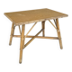Table en rotin vintage