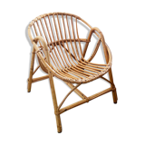 Child chair in rattan