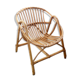 Child chair in rattan