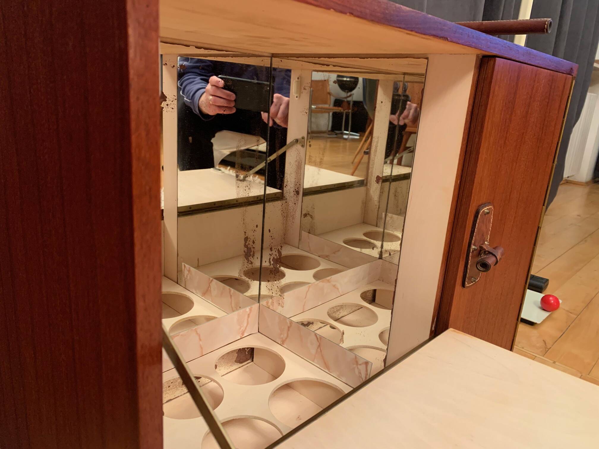 Bar cart France, 1950s