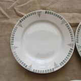 Lots of 5 plates a dessert faiencerie de castres