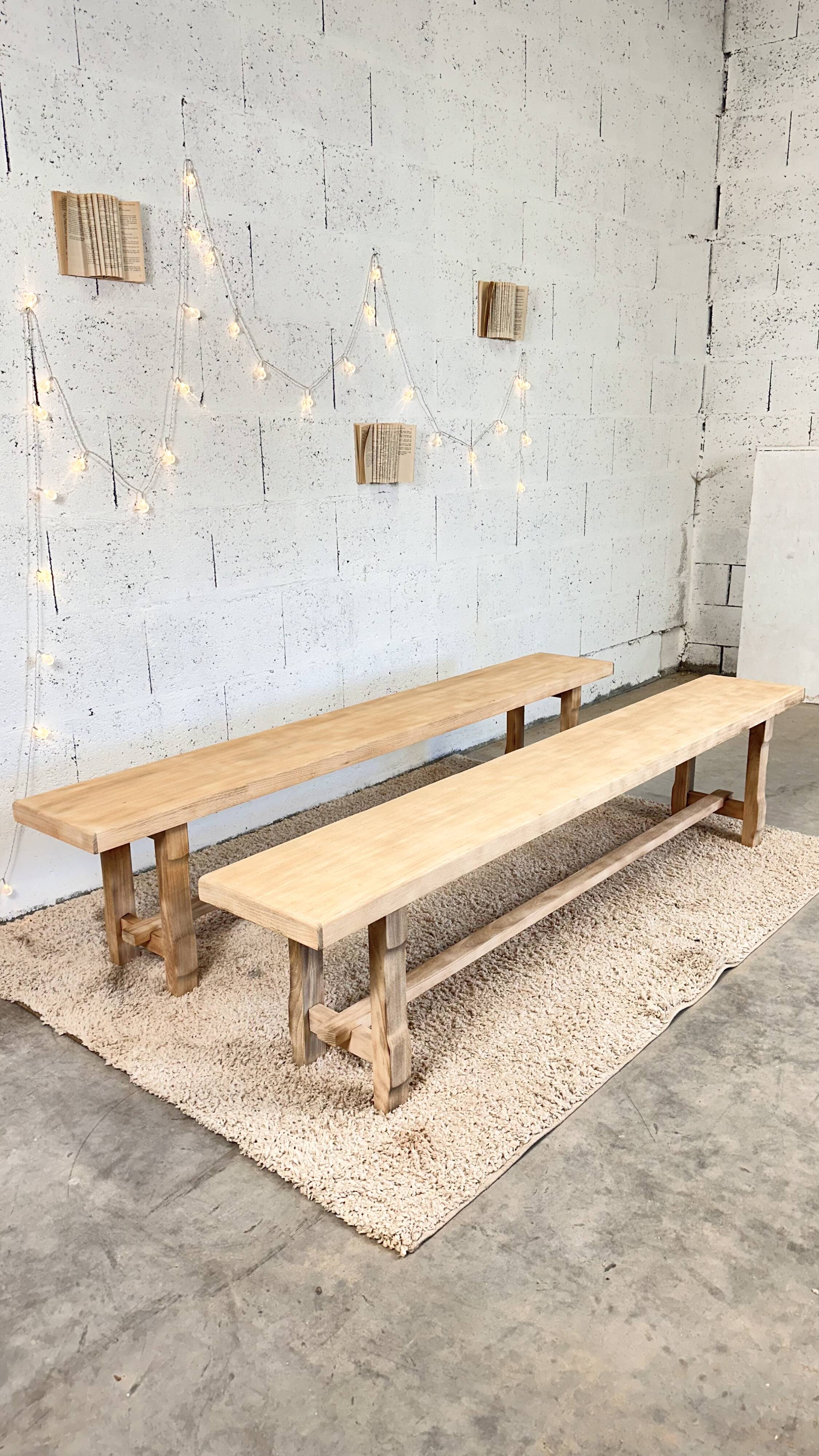 Farm benches 2m
