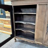 Antique oak dresser - sandblasted