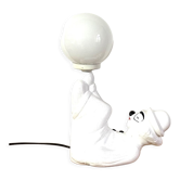 Clown lamp - ceramic - vintage - 70s