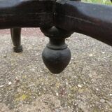 Parrot coat holder in curved wood - Art Nouveau
