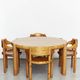 Dining Room Set by Rainer Daumiller for Hirtshals Savværk, 1970s, Set of 7