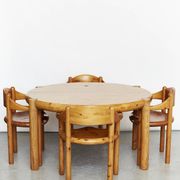 Dining Room Set by Rainer Daumiller for Hirtshals Savværk, 1970s, Set of 7