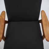 Pair of midcentury armchairs Czechoslovakia 1960s