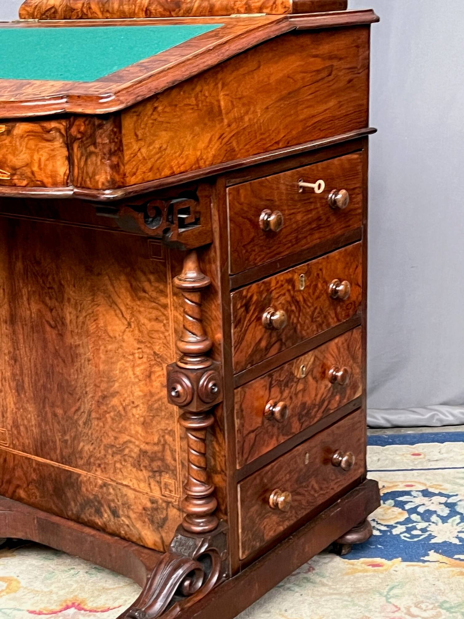 Magnificent Victorian office secretary from Davenport.