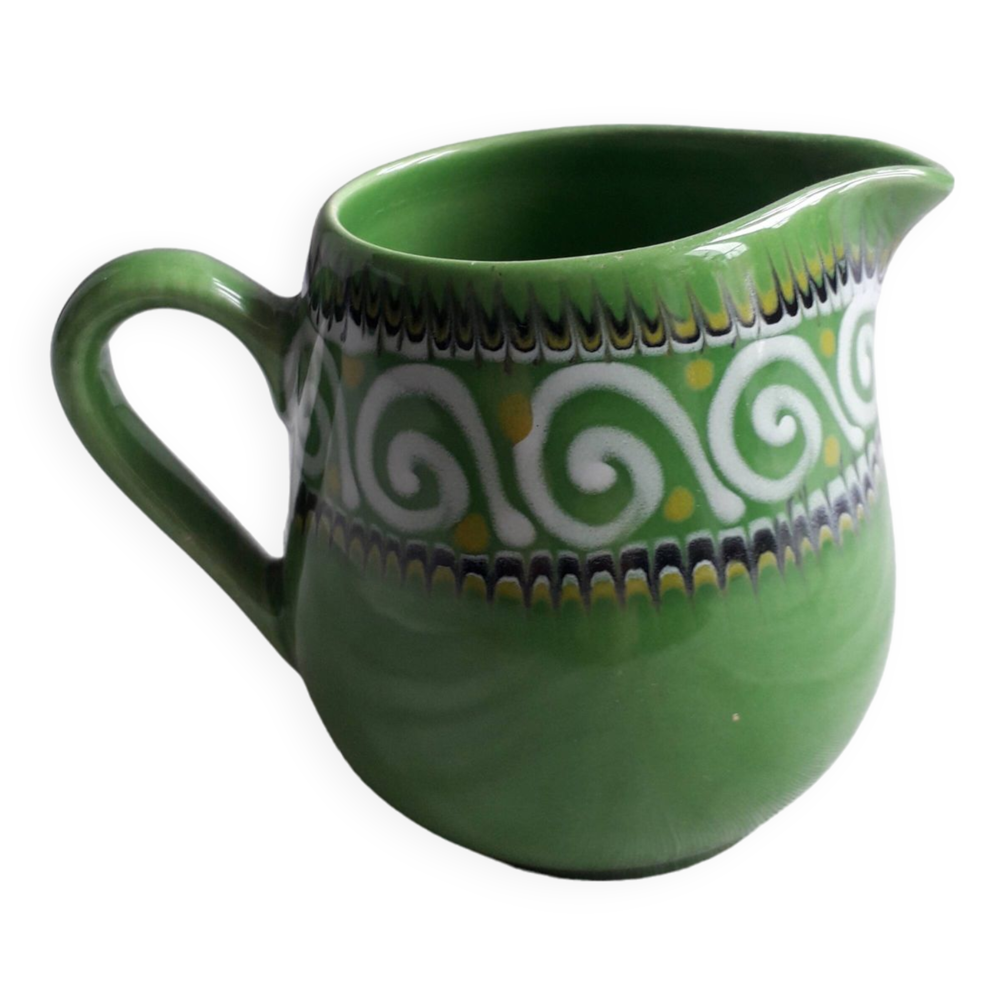 Decorated vintage ceramic