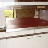 White vintage formica kitchen furniture