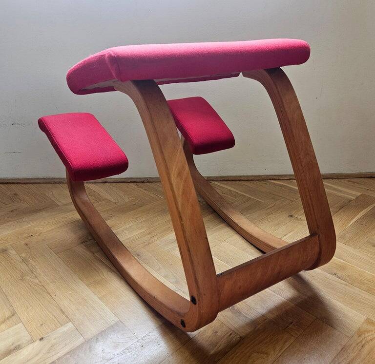 Rare Midcentury Balance Variable Knee Chair, Peter Opsvik, Norway, Stokke,