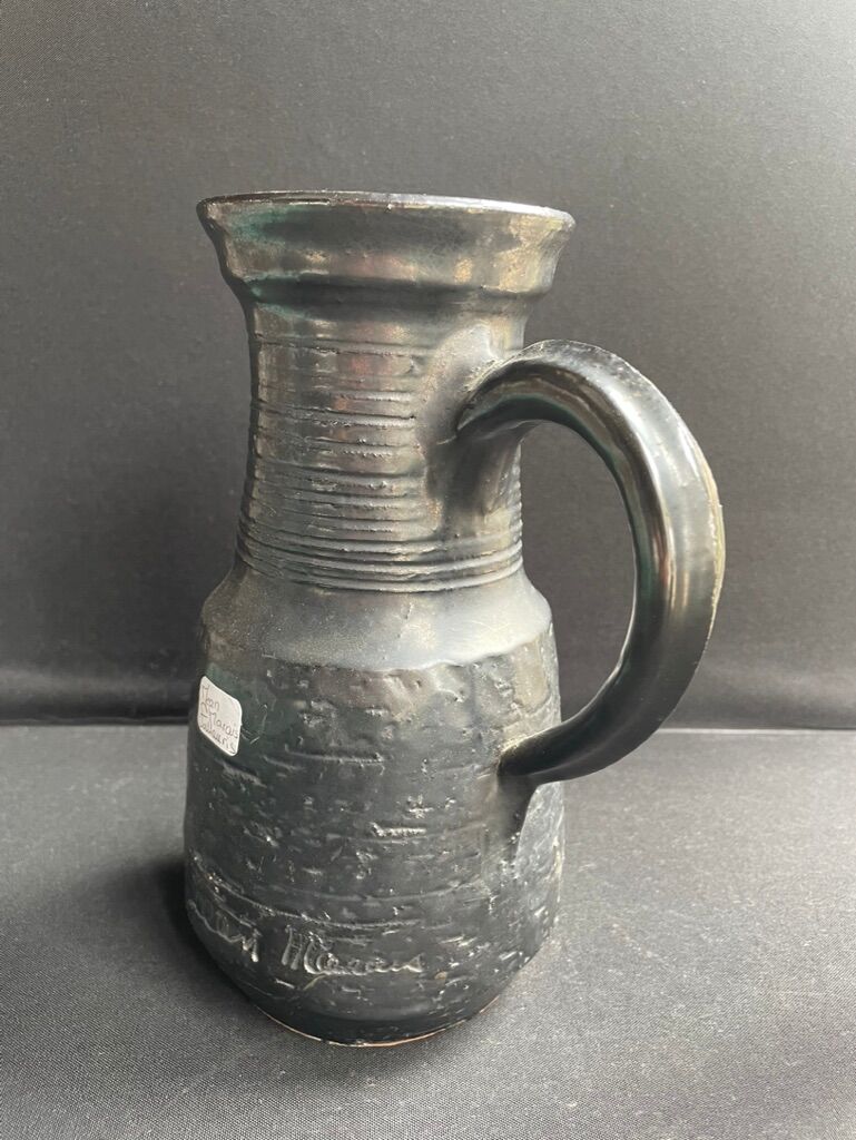 Ceramic pitcher Jean Marais (1913-1998)