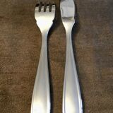 6 cutlery in poisson christofle dax