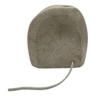 Arsène Galisson stone lamp
