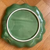Cabbage leaf dessert plates