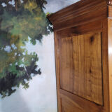 Standing Louis Philippe man in cherry wood