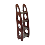 Midcentury vintage foot bookcase