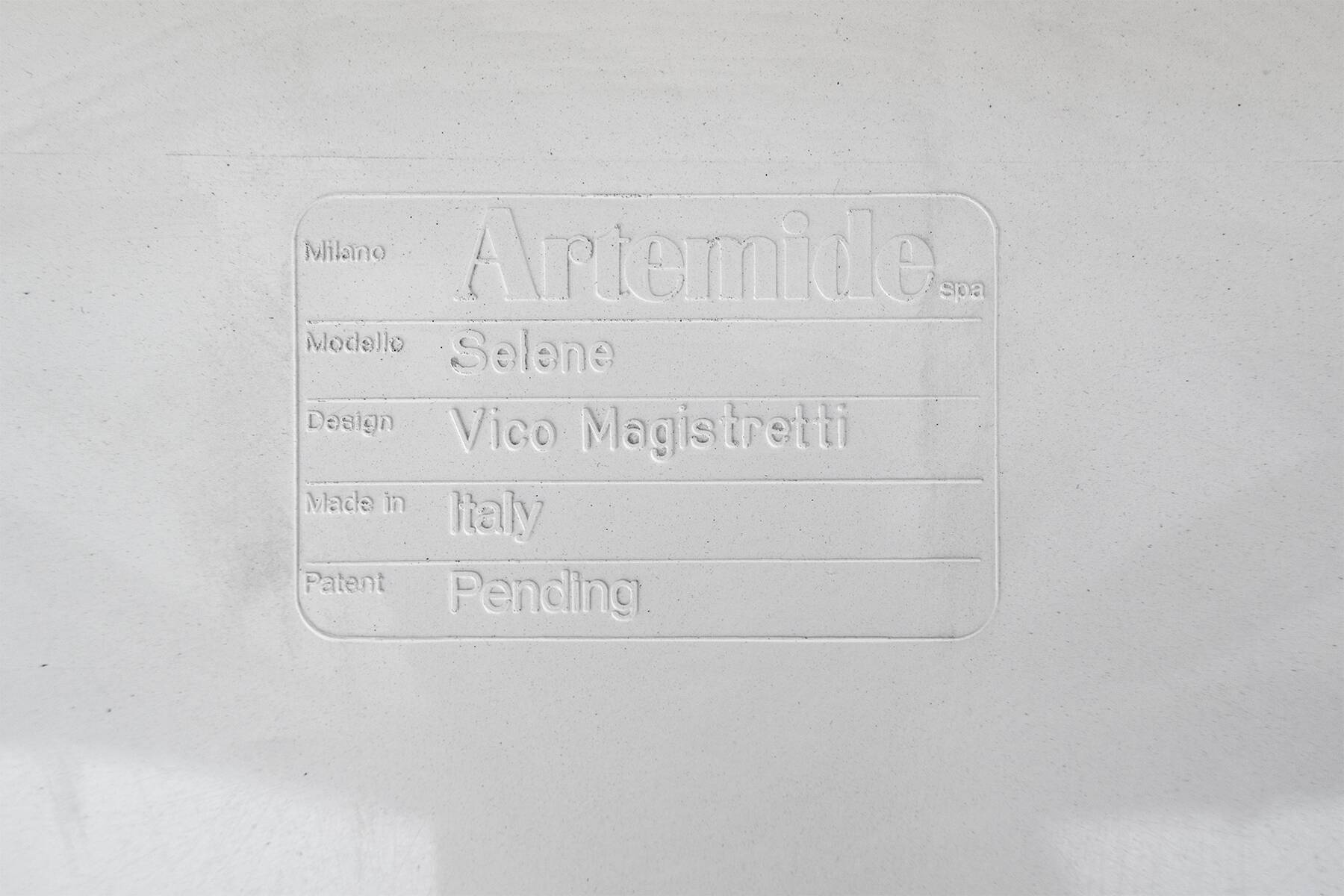 Sedie Selene by Vico Magistretti for Artemide, 1969