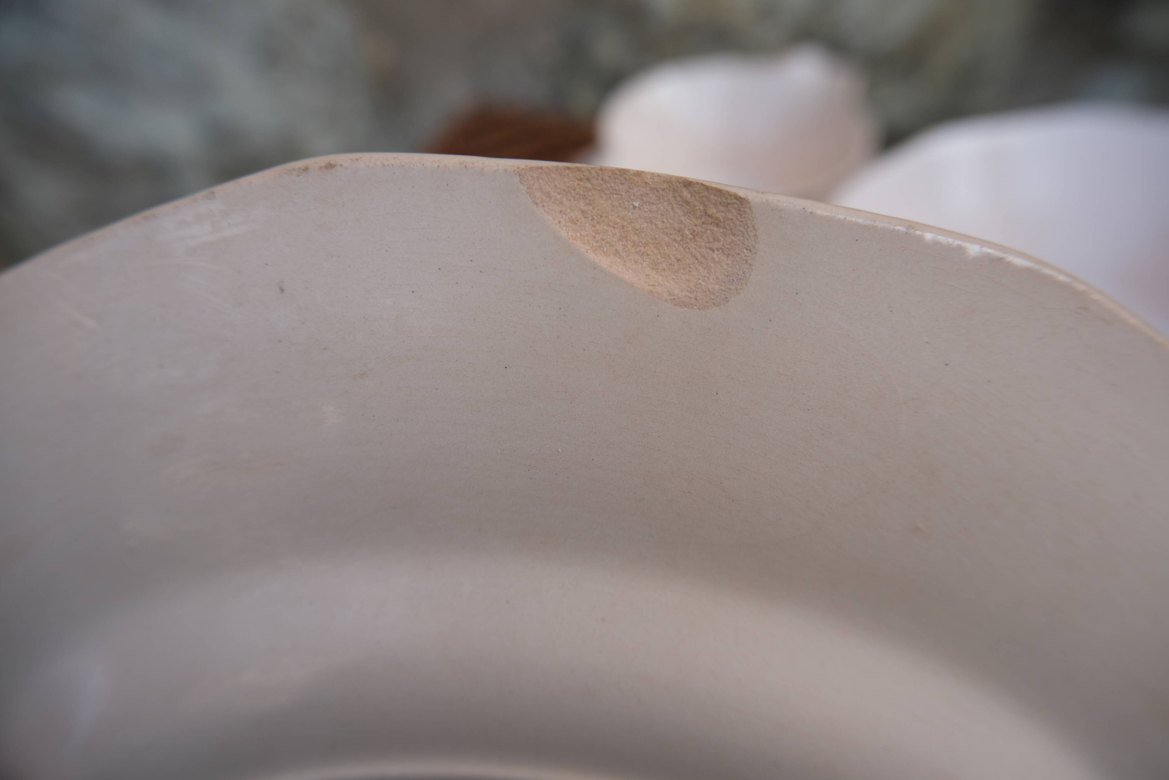 Small pink service Digoin and Sarreguemines