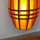 Mid-Century Wooden Cocoon Pendant Lamp