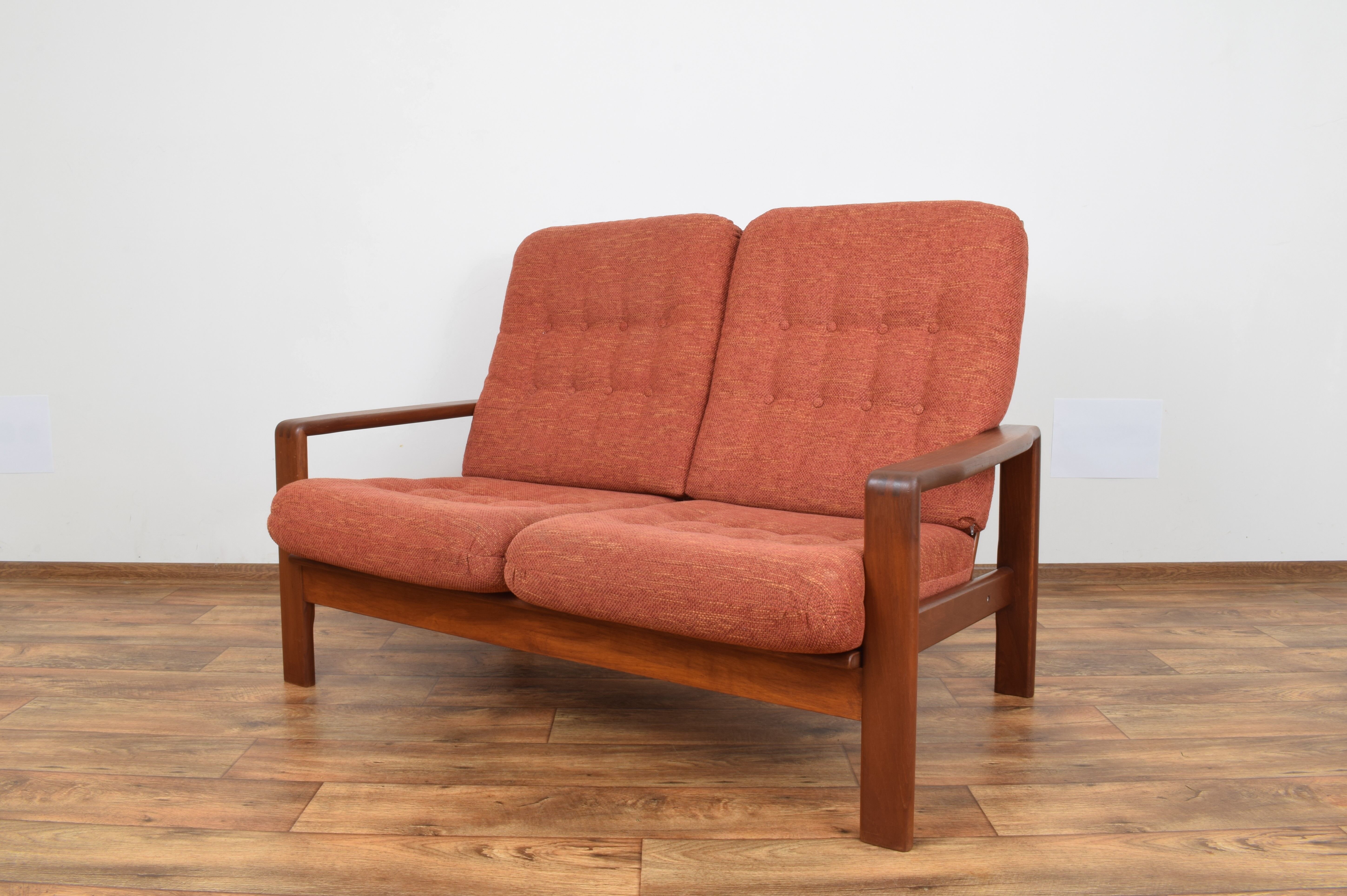 Mid-century Danish teak sofa, 1960s