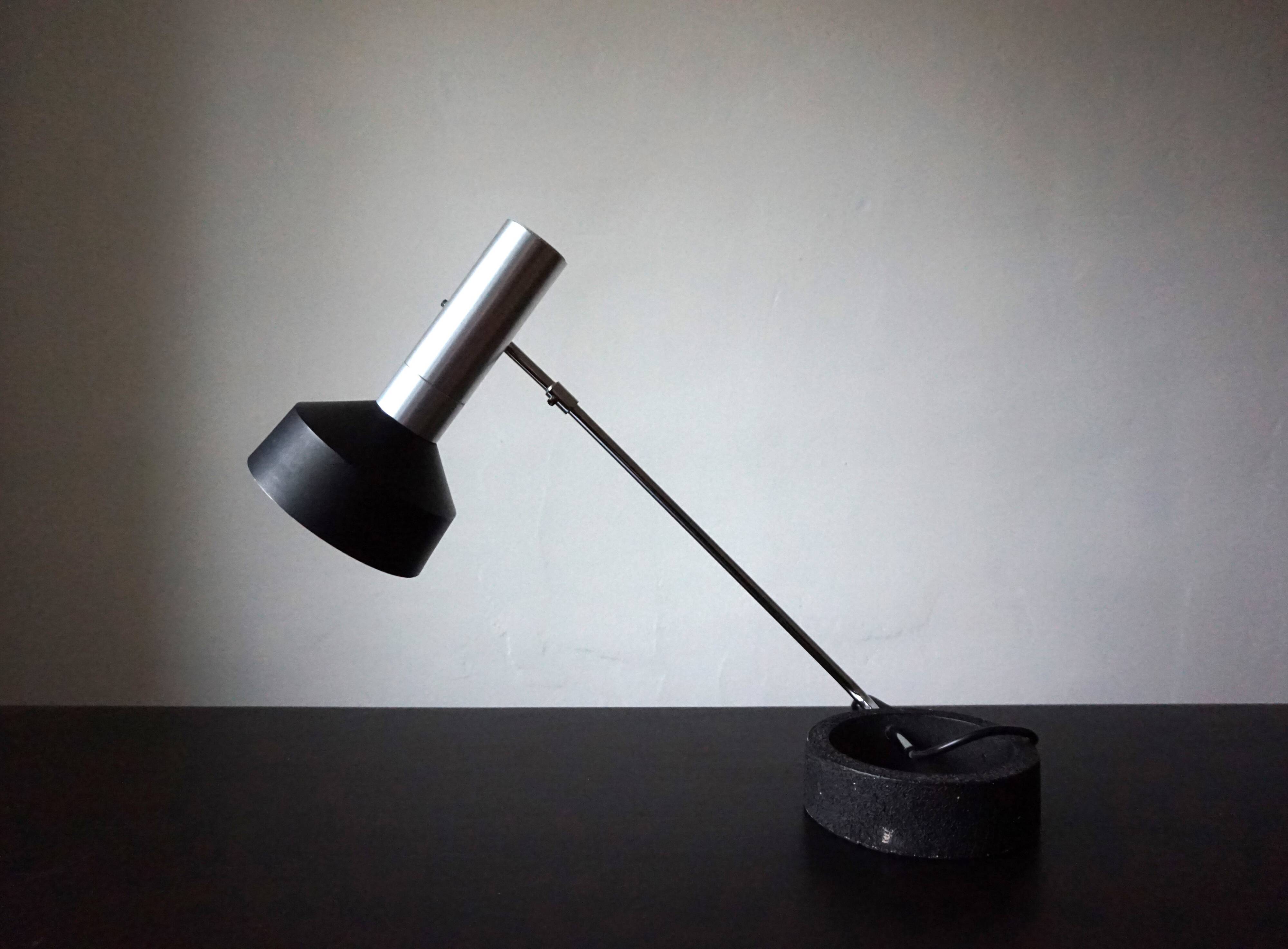Baltensweiler Minilux table lamp by Rosemarie and Rico Baltensweiler, 1960