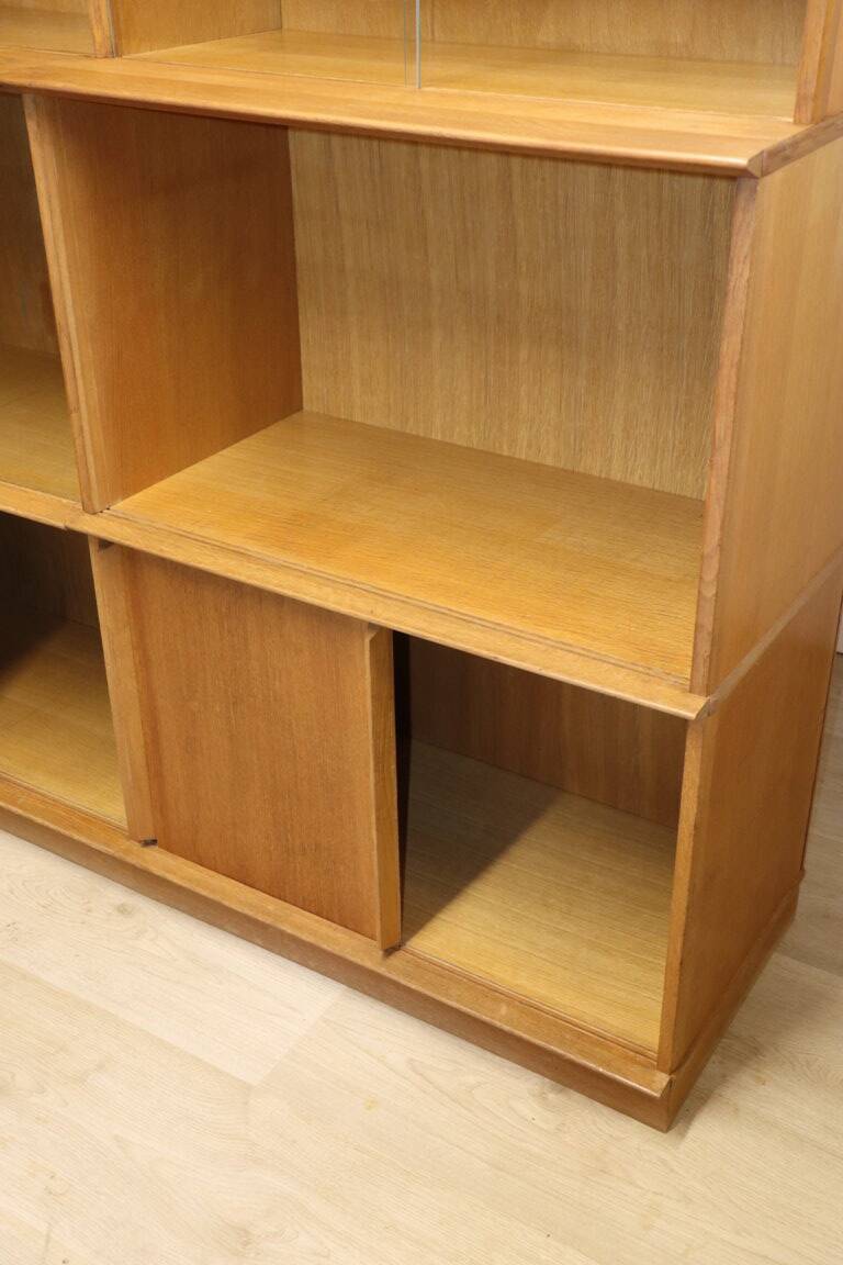 Vintage Oscar bookcase in oak, 1960s