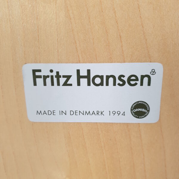 Chaise pivotante de bureau modèle 3117 par Arne Jacobsen pour Fritz Hansen, 1994