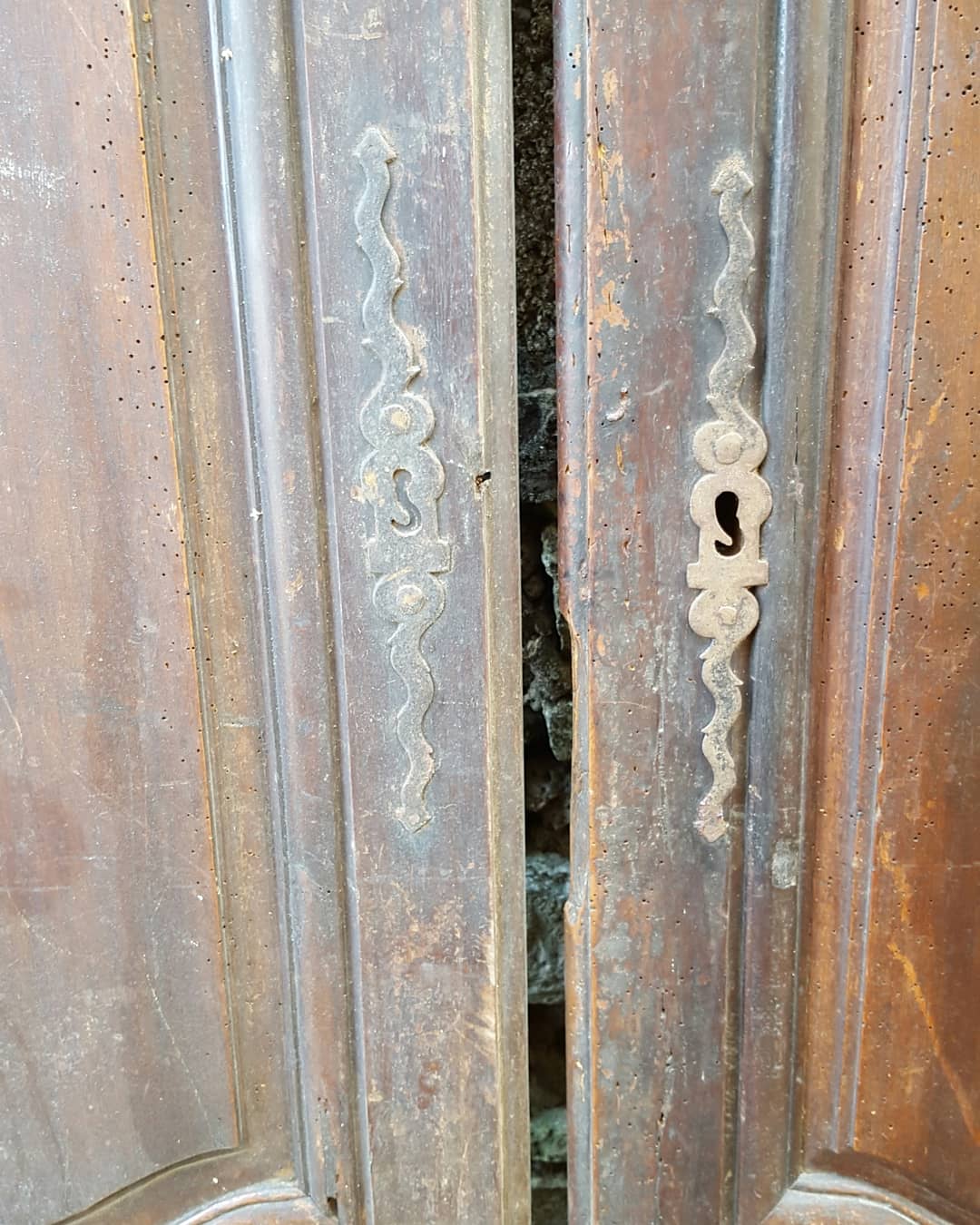 Pair of 18th/19th century old doors
