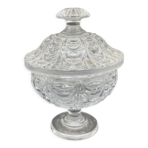 Drageoir en cristal moulé - baccarat