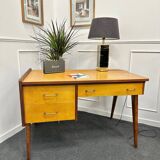 Vintage compass feet desk