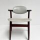 Grey colored cowhorn chair, 1970s