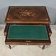 Marquetry system table, louis xvi style – 2nd half of the 19th century