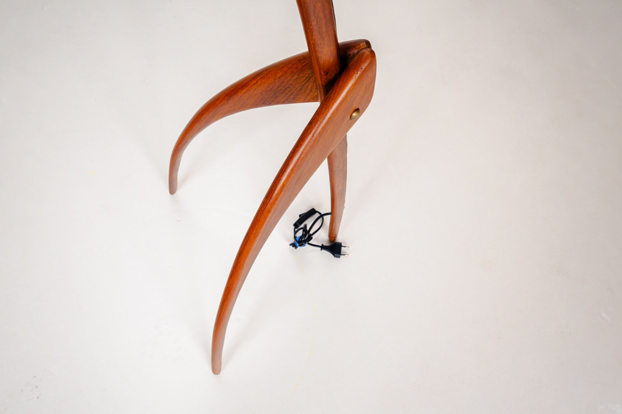 Floor lamp Praying Mantis by Rispal, France, 1950s