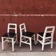 Lot de 3 chaises vintage