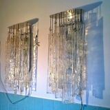 Pair of sconces by Carlo Nason for Mazzega 1970