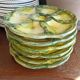 6 oyster plates by Foucard-Jourdan from the 50s
